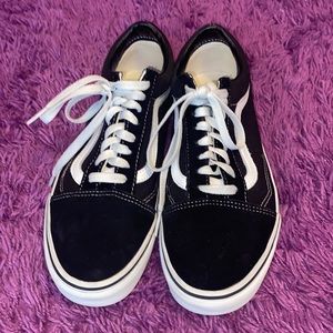 Black and White Old Skool Vans